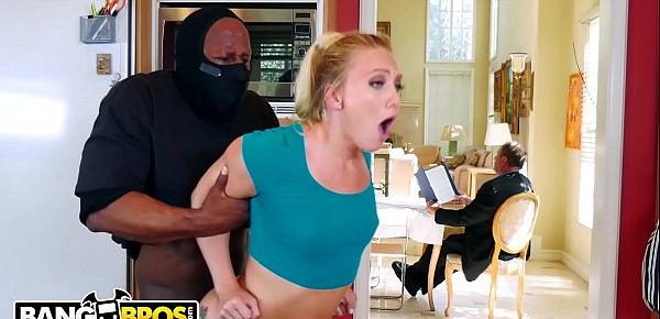  BANGBROS - Sexy PAWG AJ Applegate Fucked By Home Invader With Dad In BG